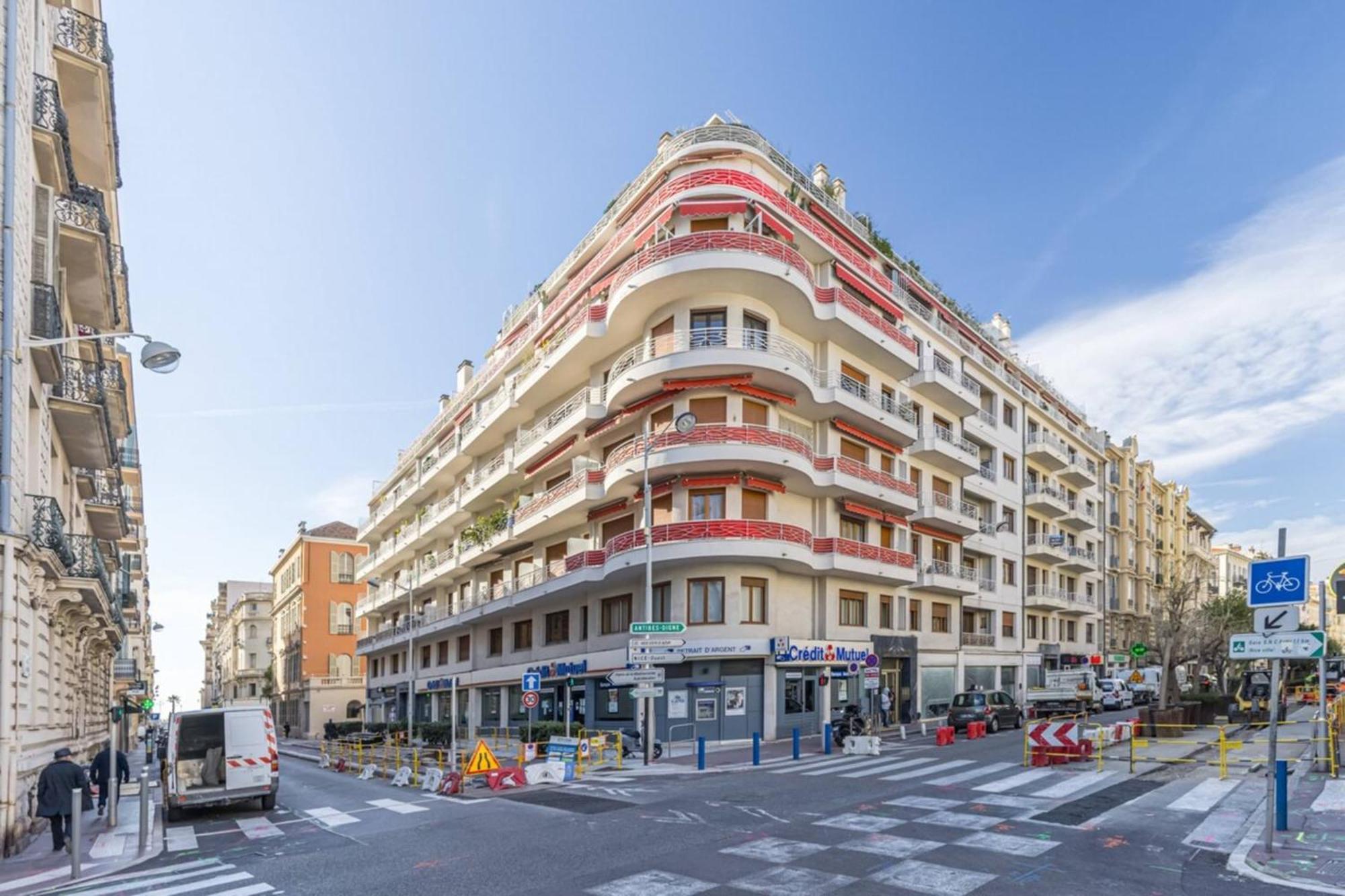 Апартаменты Buffa 21 - 2Min From The Sea - Terrace Ницца Экстерьер фото